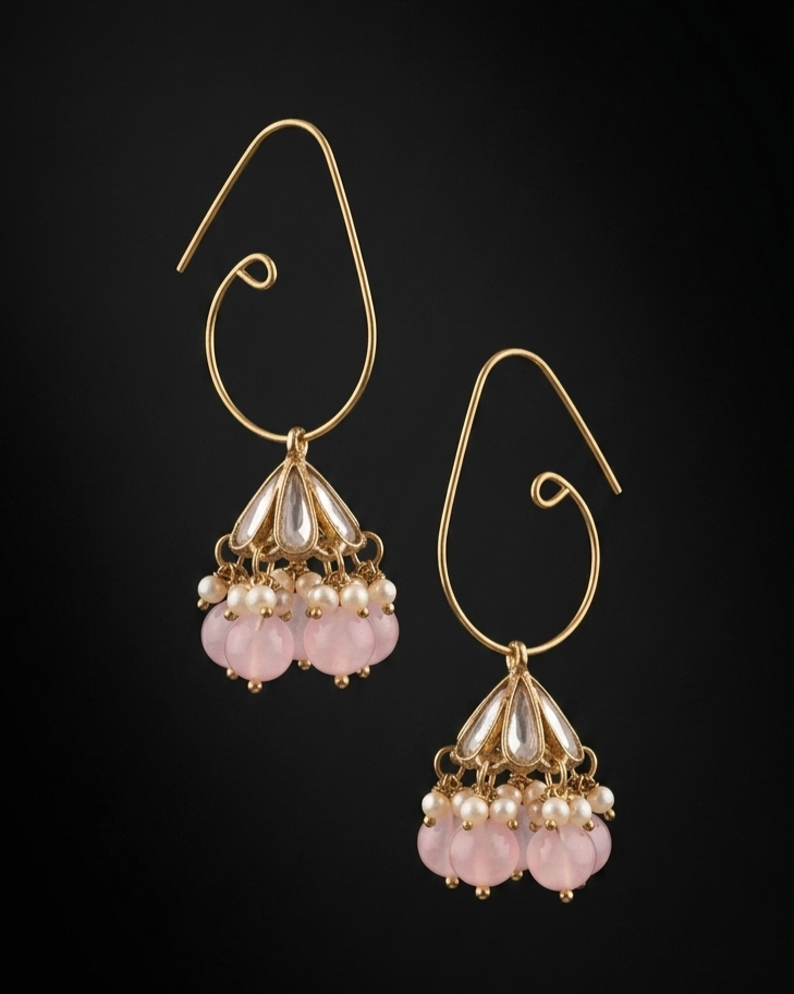 Phool Jhumki Pink
