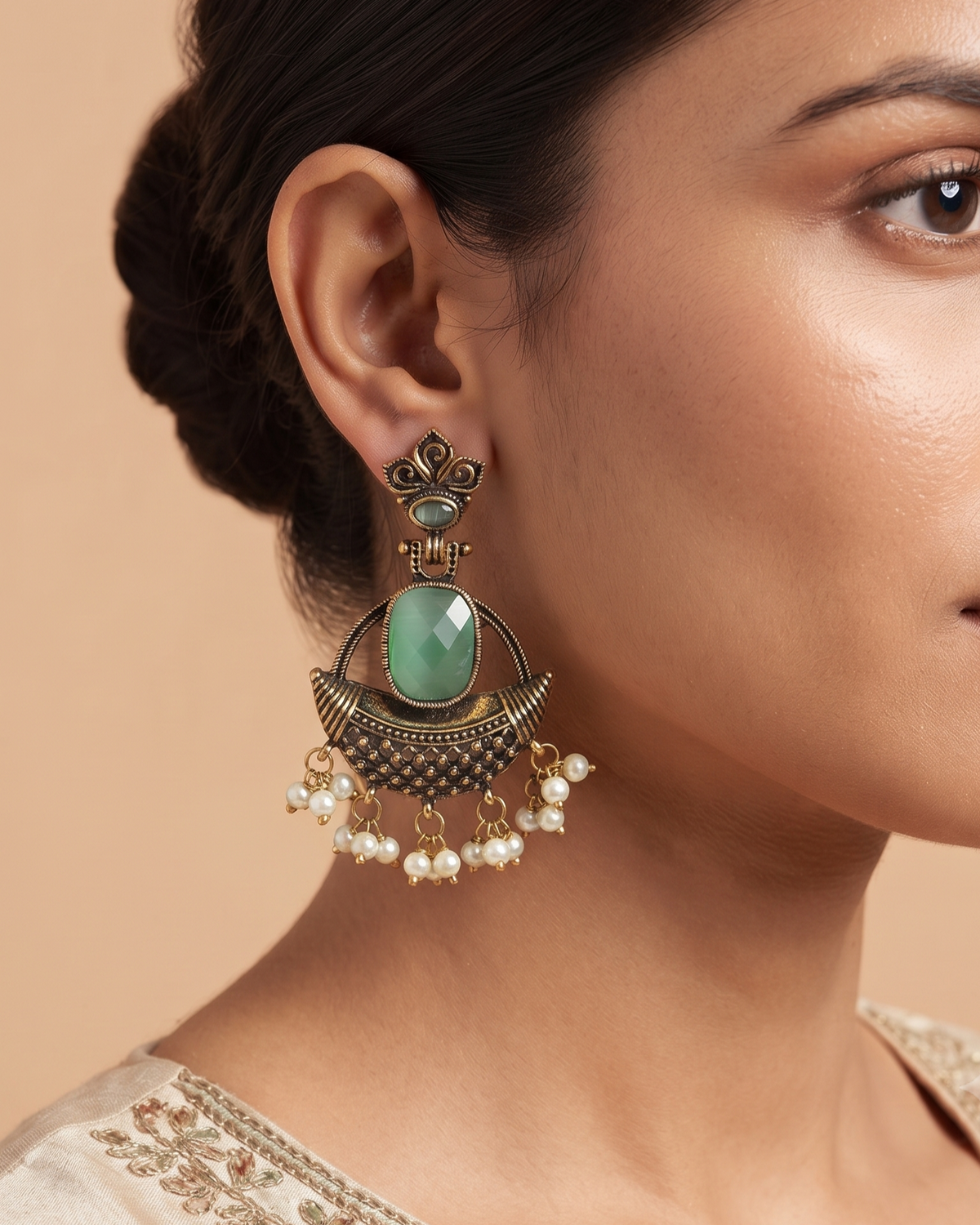 Navratri Raas 125 -Mint Green