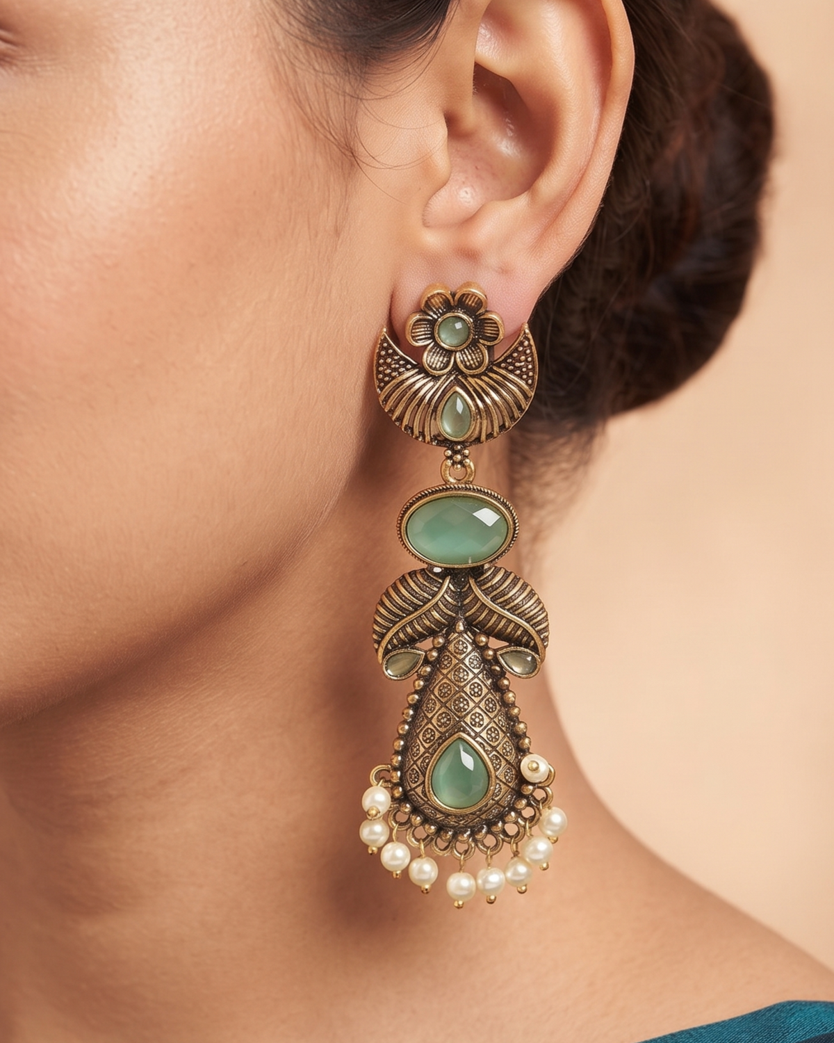 Navratri Raas 145 -Mint Green