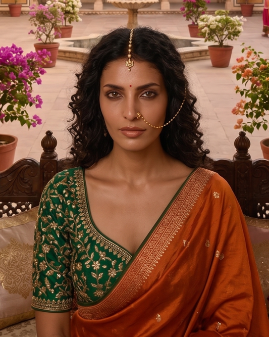 Kusum Leher Set