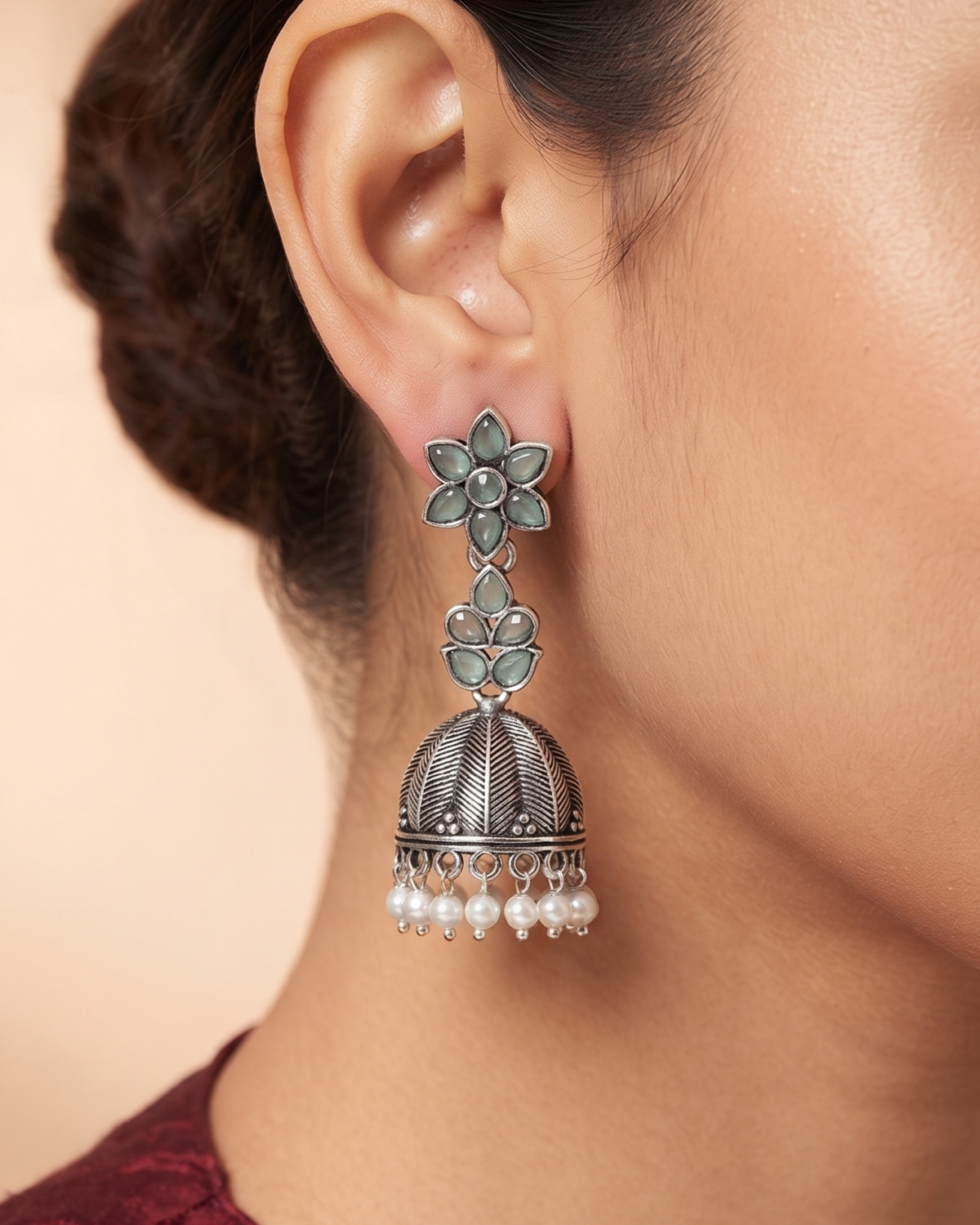 Navratri Raas 140 -Mint Green