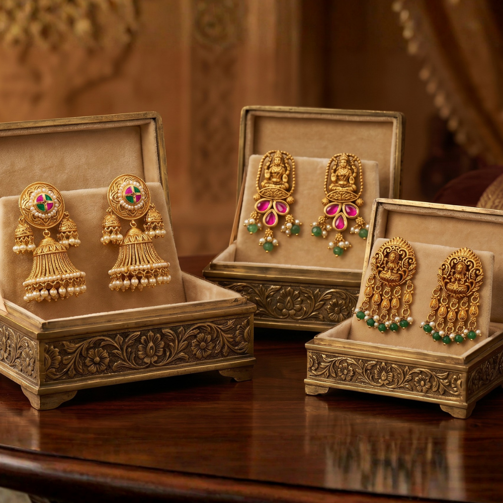 Temple Earrings