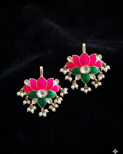Triveni Vanika Kamal Earing Combo