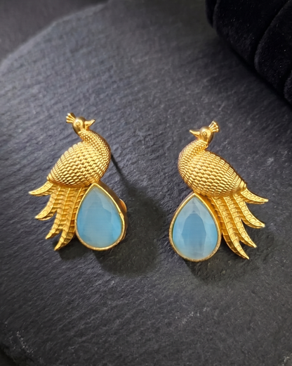 Combo Ziya Mor Phool Earrings