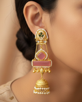 Gulnaar Jhumka - Pink