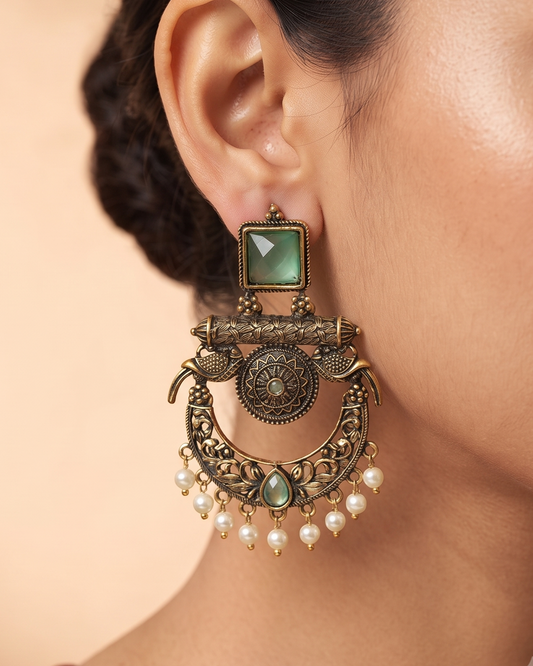 Navratri Raas 105 Mint Green