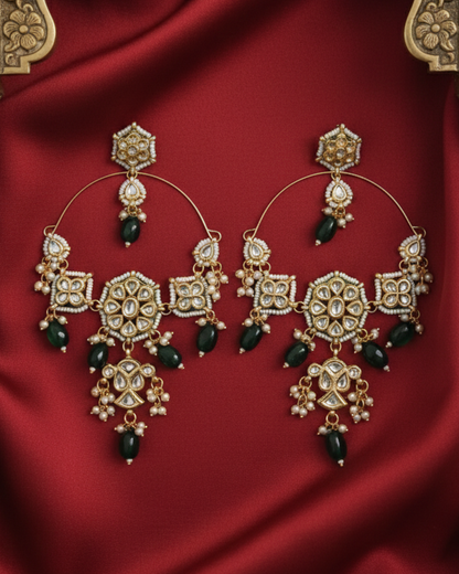 Sunehri Chaandbali - Green