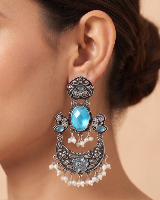 Navratri Raas 106 Sky Blue