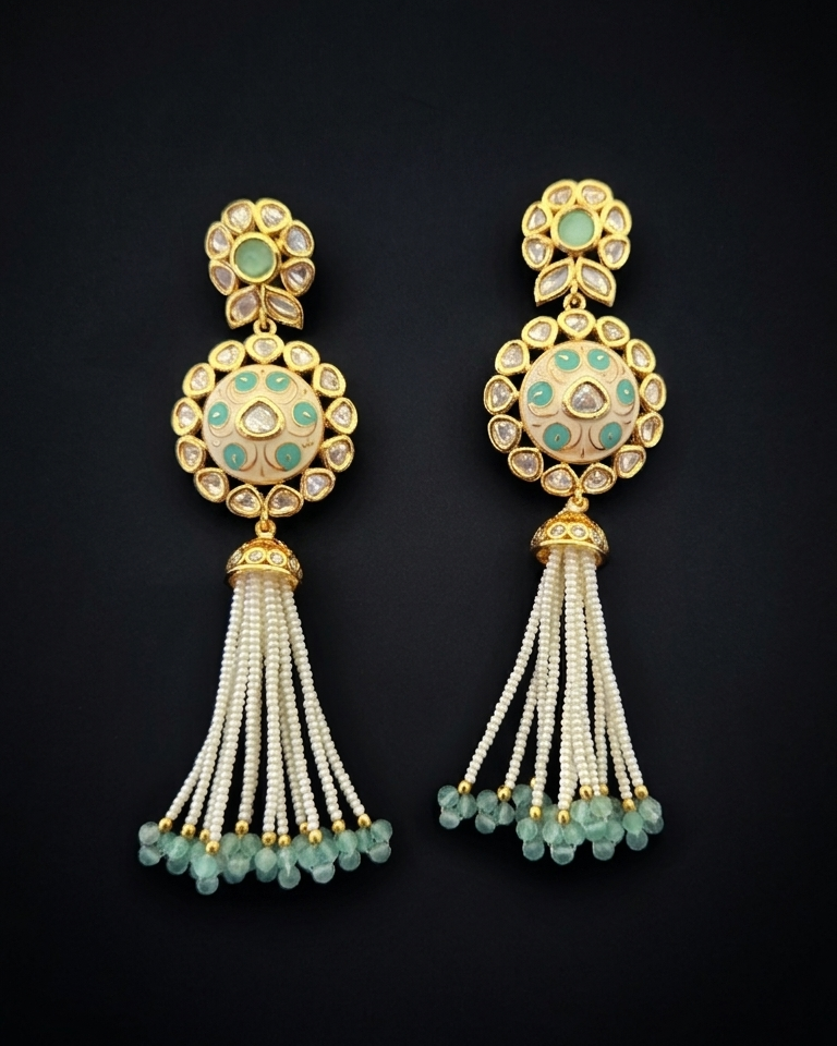 Shreenika Pearl Tassels