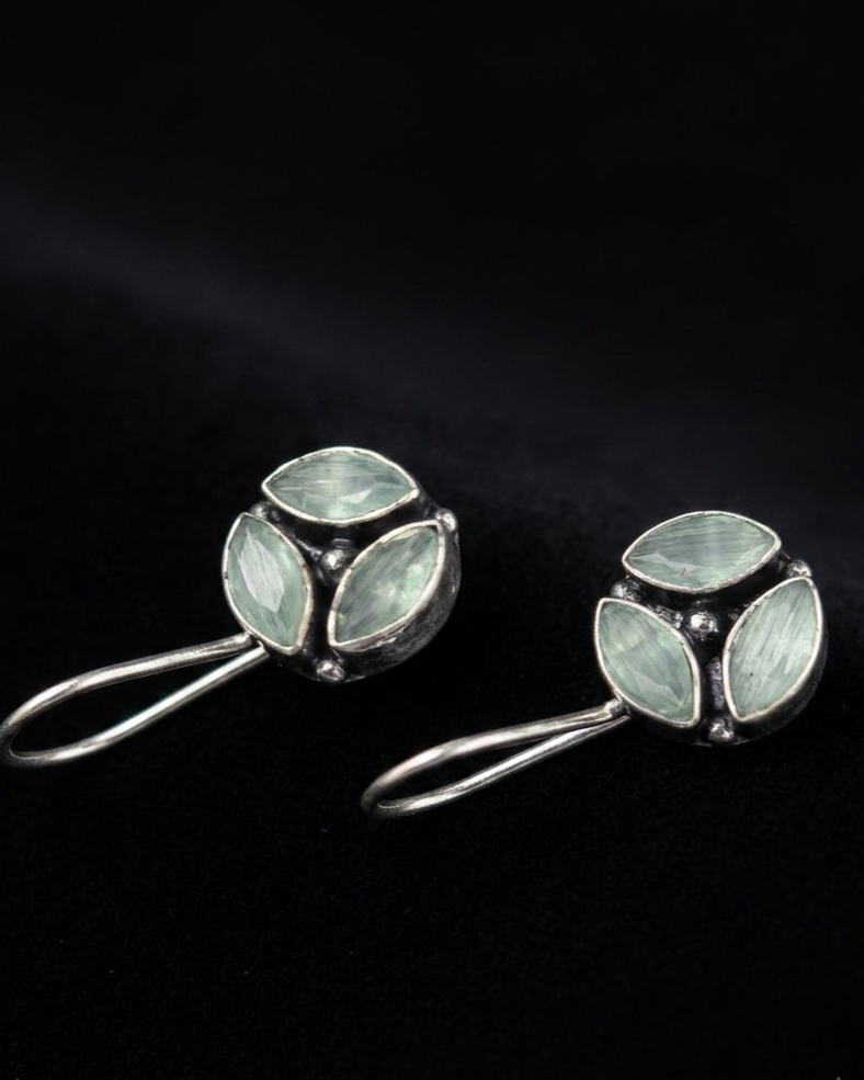 Triveni Rozana Drops - Mint Green