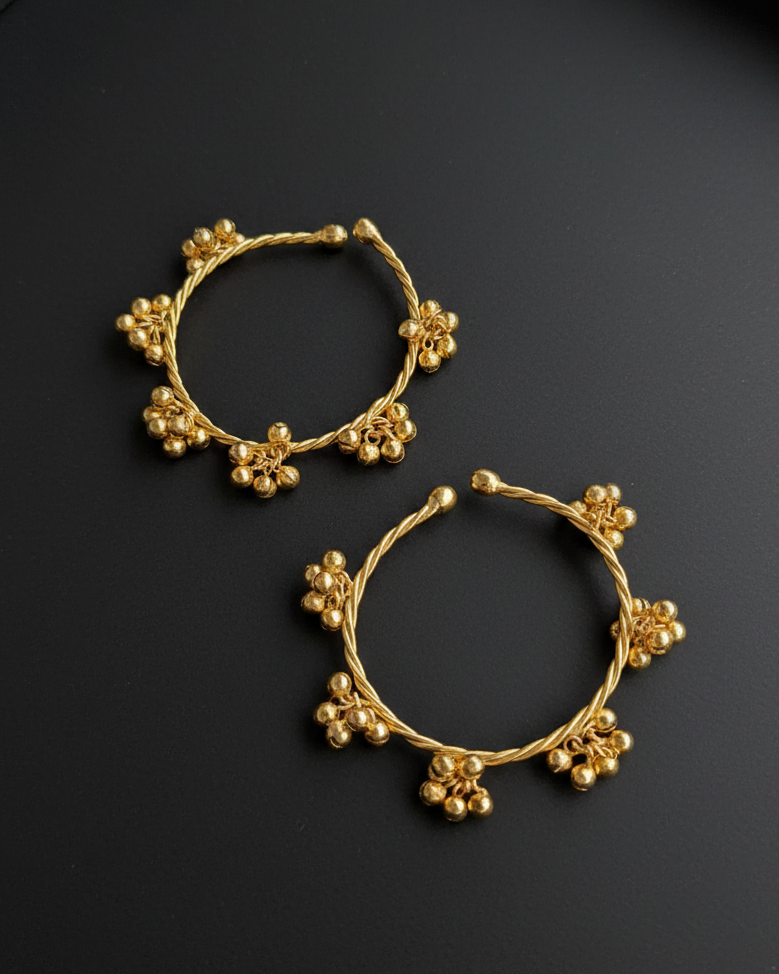 Taal Tarang Ghungroo Bangles (1 pair, 2 pcs)