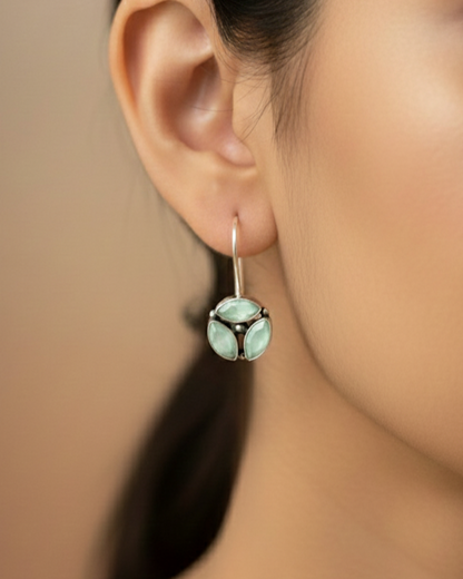 Triveni Rozana Drops - Mint Green