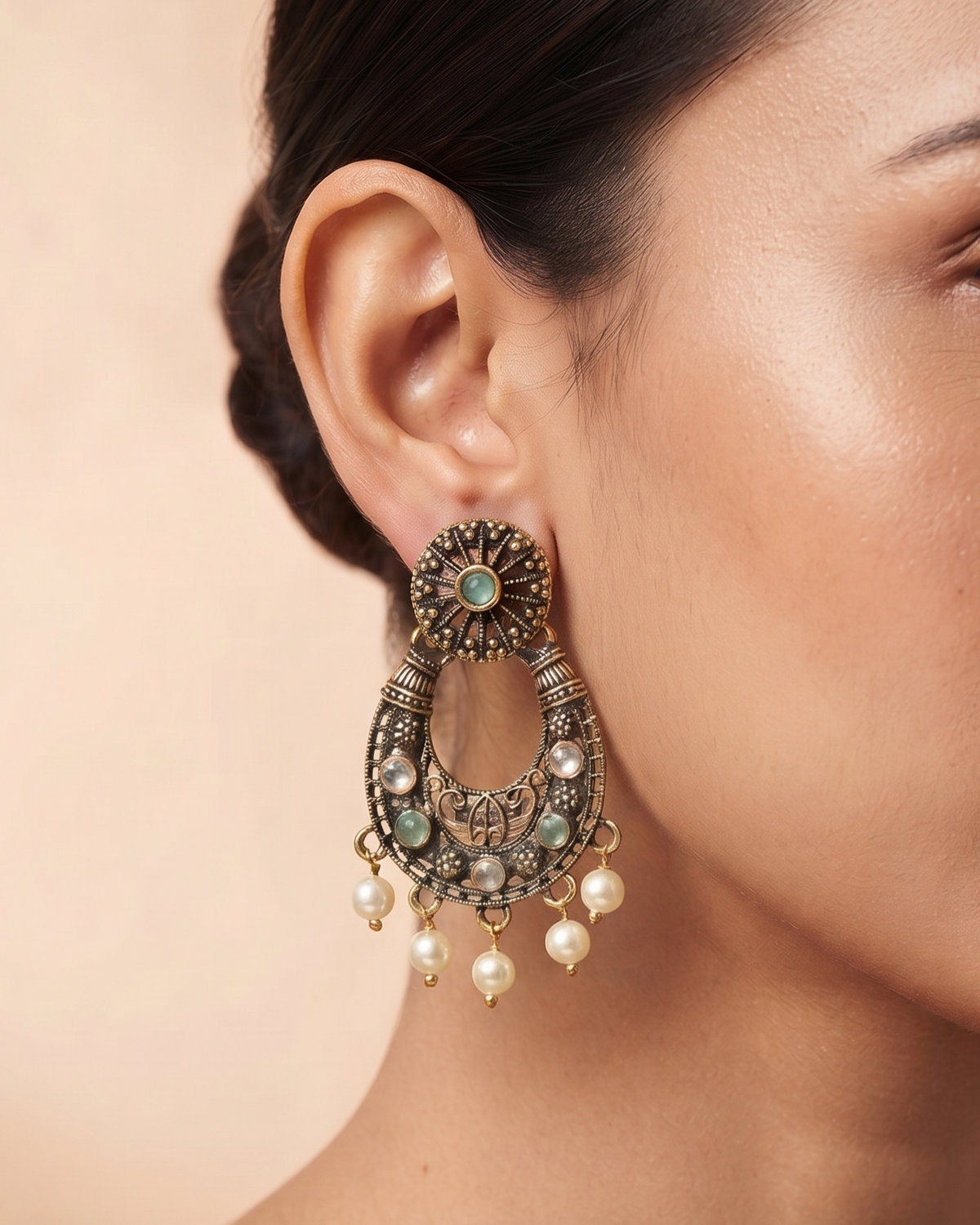 Navratri Raas 159 -Mint Green Pink