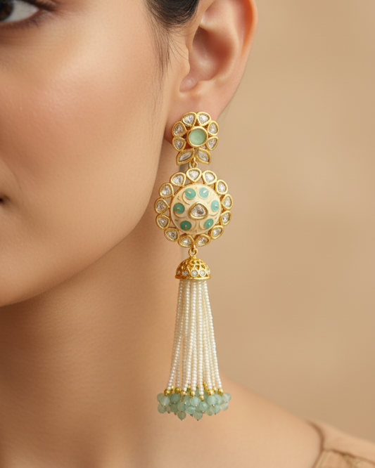 Shreenika Pearl Tassels