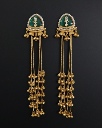 Padma Ghungroo Latkan - Green