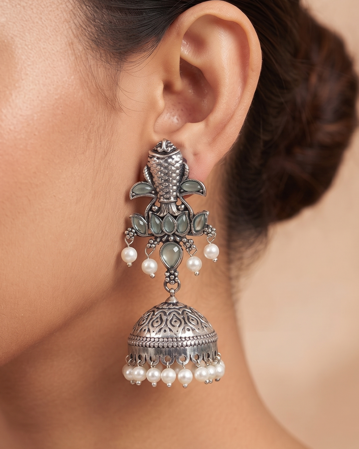 Navratri Raas 108 - Mint Green