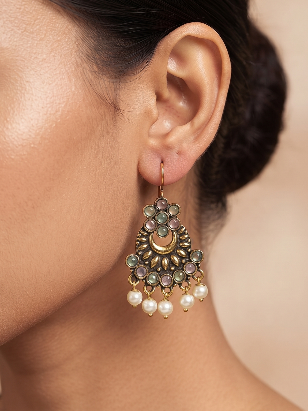 Navratri Raas 157 -Pink Mint Green
