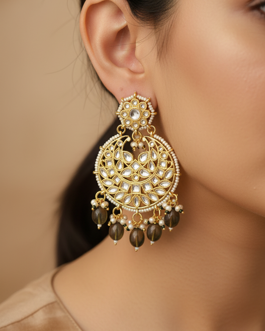 Maang Tika + Earrings Set