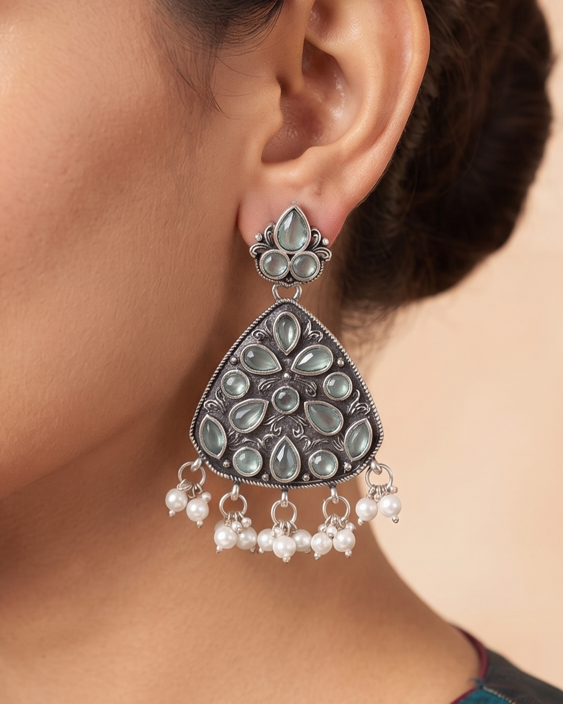 Navratri Raas 111 -Mint Green