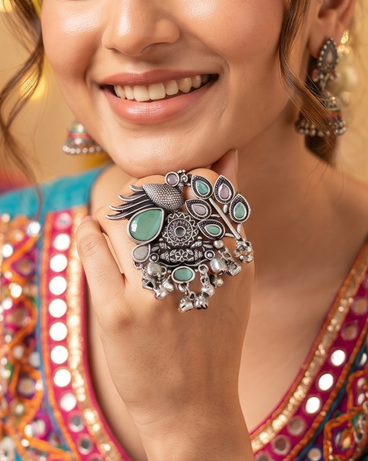 Raas Ring 105 - Mint Green