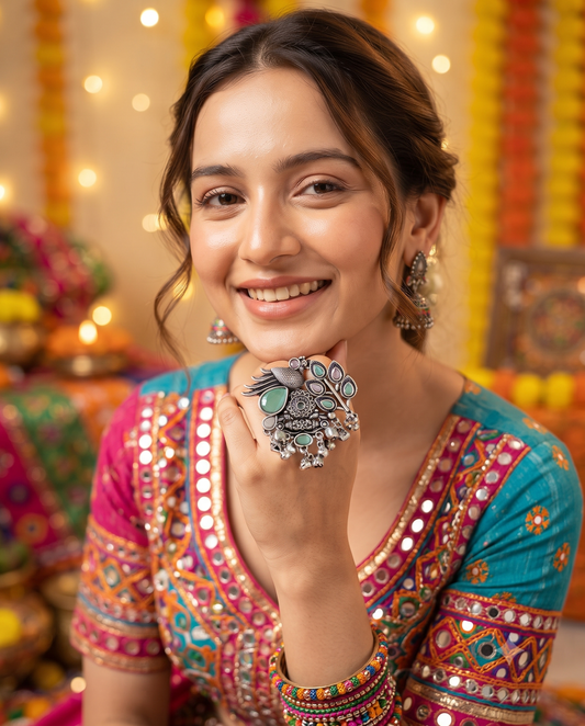 Raas Ring 105 - Mint Green