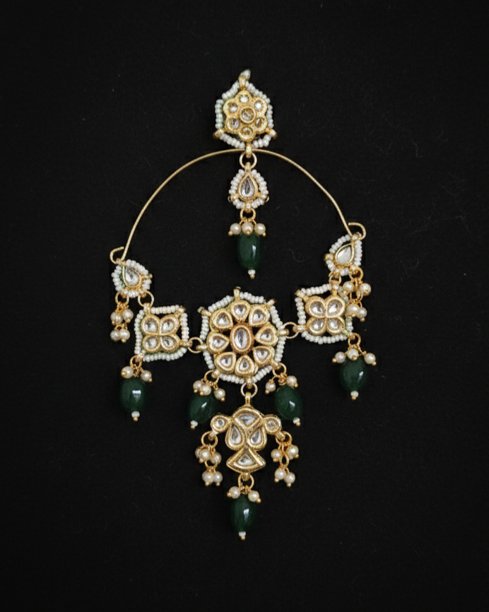 Sunehri Chaandbali - Green
