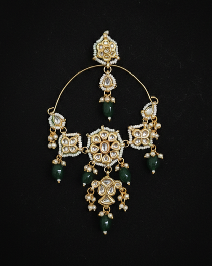 Sunehri Chaandbali - Green