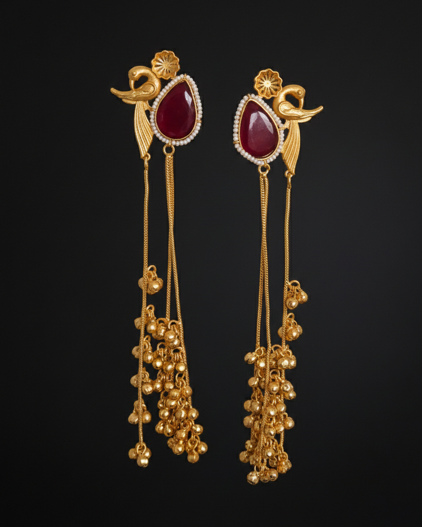 Chhanak Mor Dangler - Red