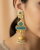Gulnaar Jhumka - Green