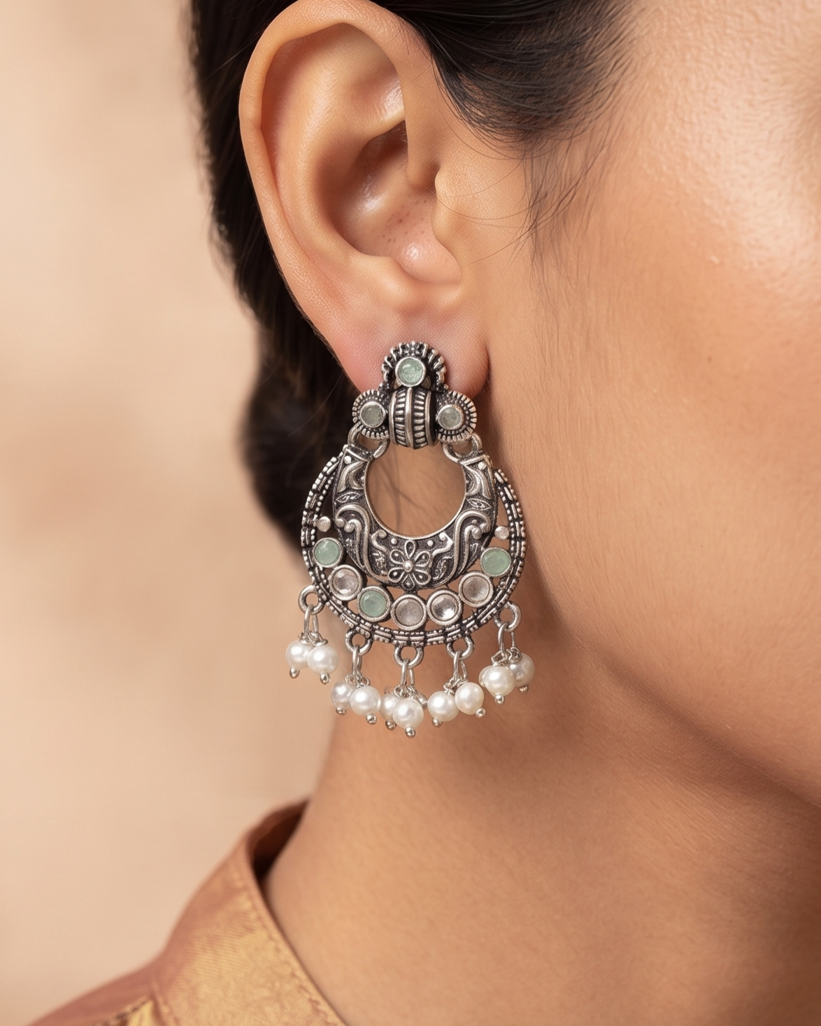 Navratri Raas 149 -Pink Mint Green
