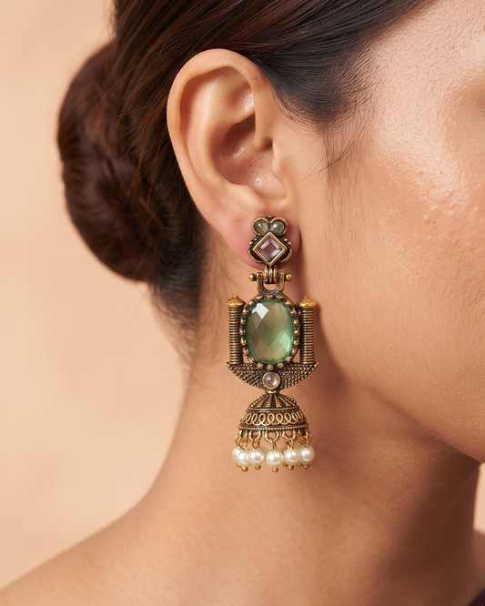 Raas 116 - Mint Green Pink