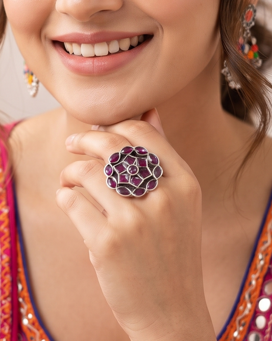 Raas Ring 106 - Magenta