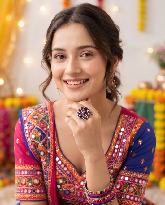 Raas Ring 106 - Magenta