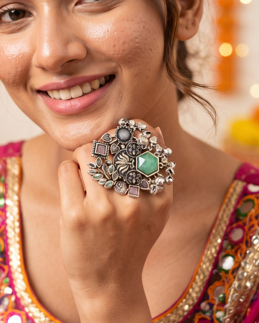 Raas Ring 109 - Mint Green