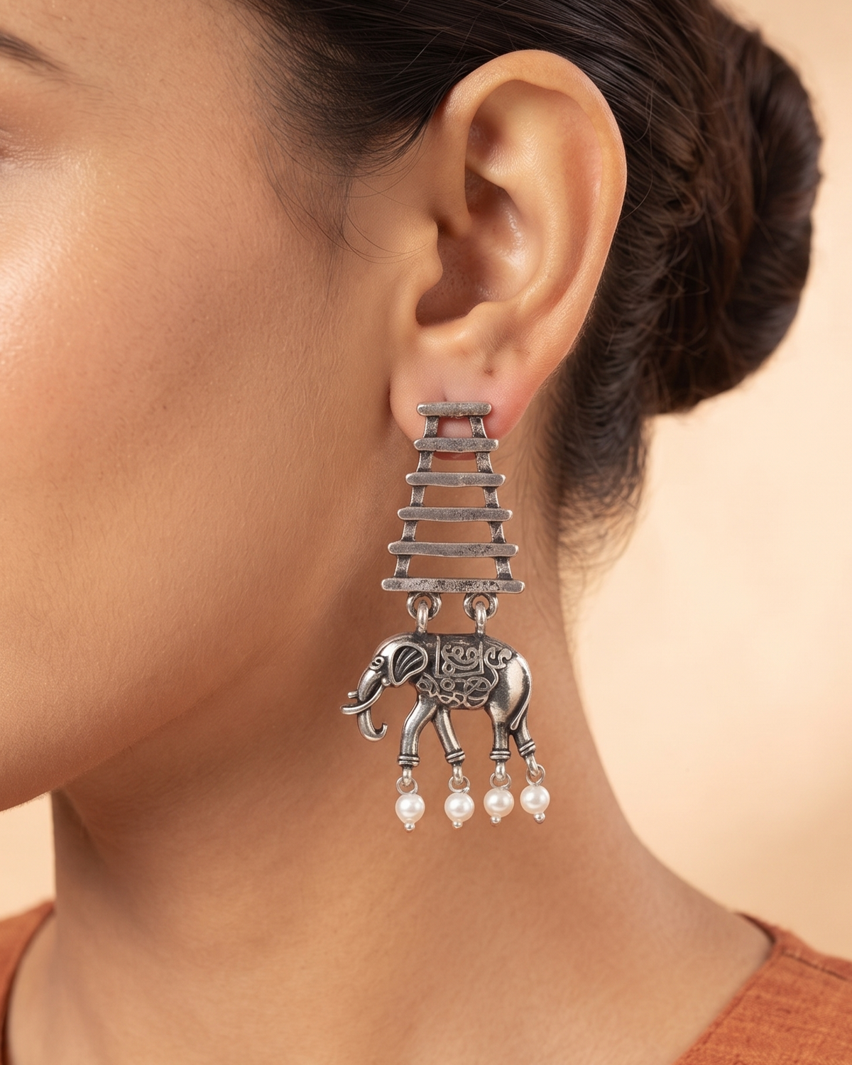 Navratri Raas 156 -Antique Silver