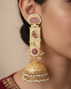 Gulistan Jhumka - Pink