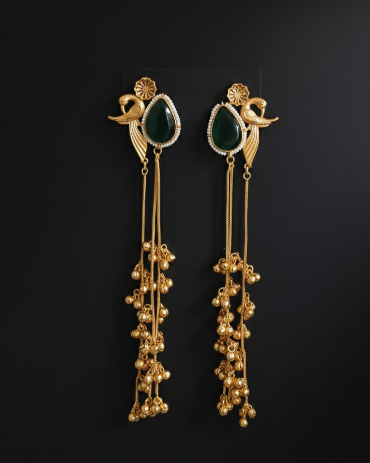 Chhanak Mor Dangler - Green