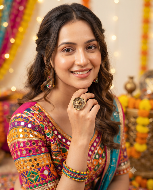 Raas Ring 107 - Antique Gold
