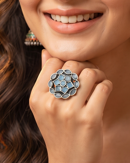 Raas Ring 106 - Sky Blue