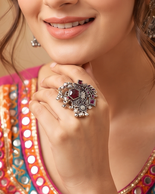 Raas Ring 109 - Red