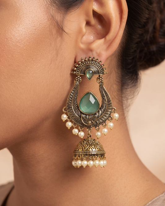 Navratri Raas 102 Mint Green