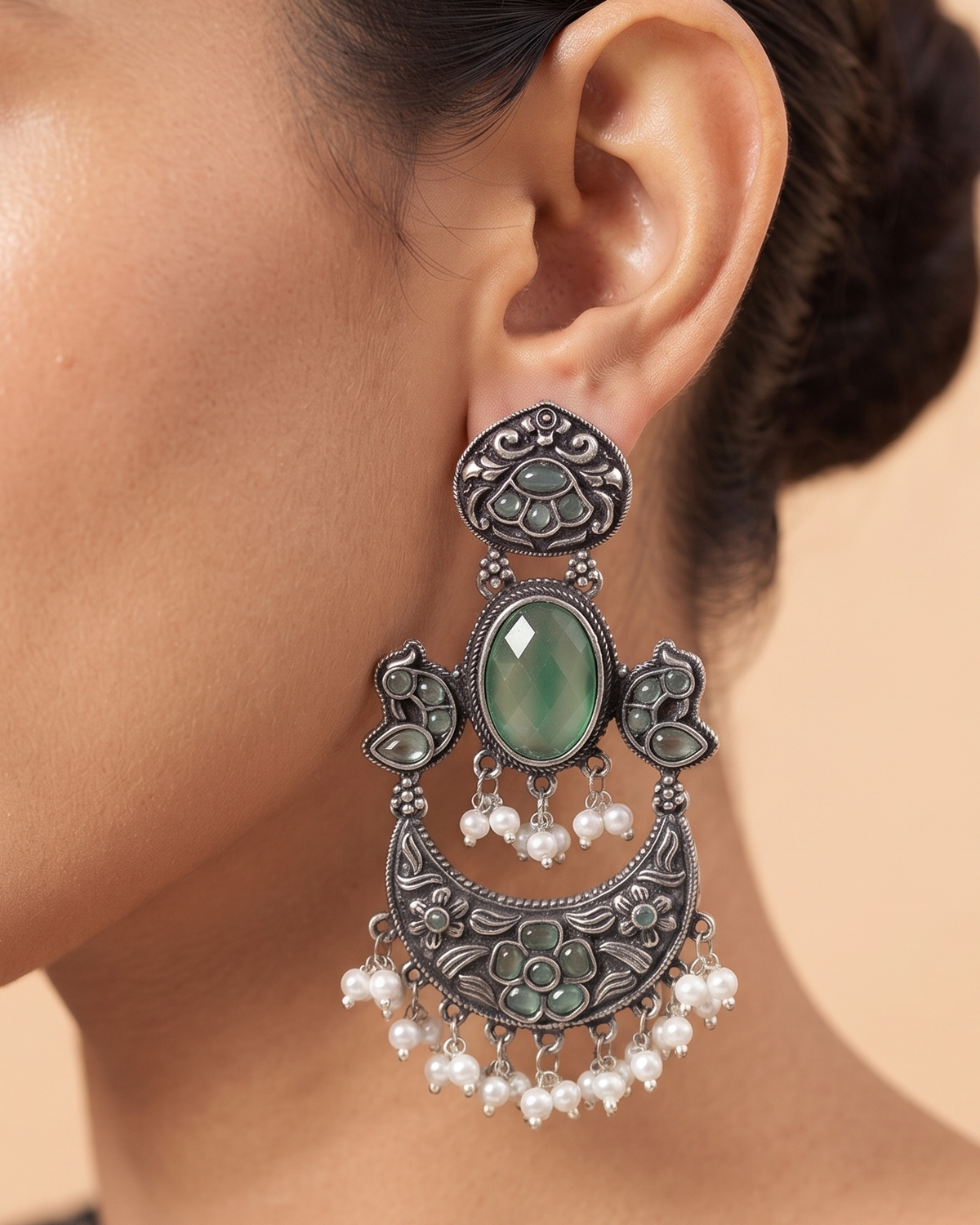 Navratri Raas 106 Mint Green