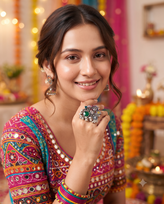 Raas Ring 109 - Green