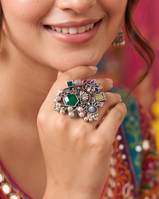 Raas Ring 109 - Green