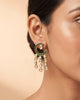 Crescent Cascade Emerald Gold