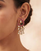 Crescent Cascade Ruby Gold
