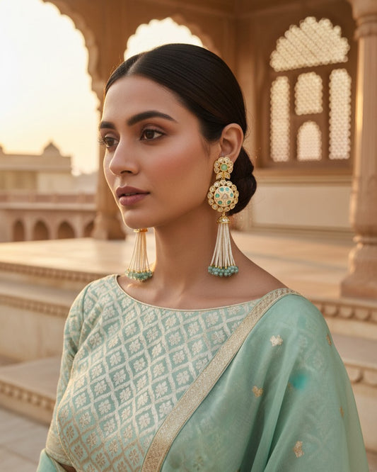Shreenika Pearl Tassels